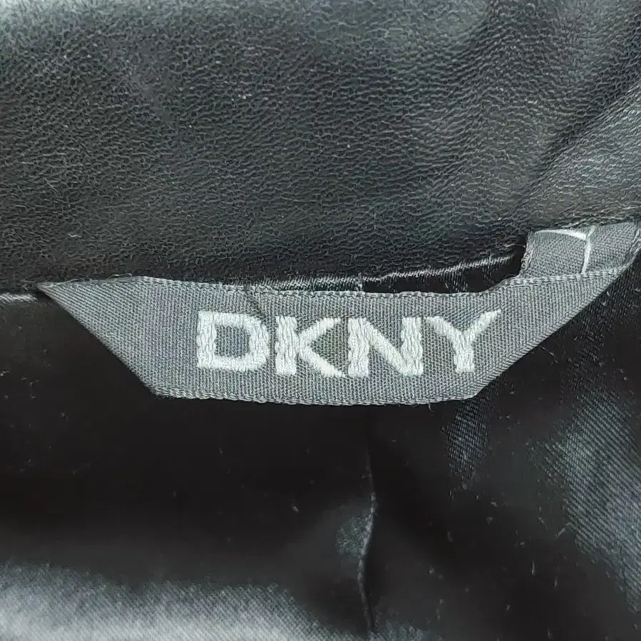 DKNY 디케이엔와이 남성 블랙 양가죽자켓