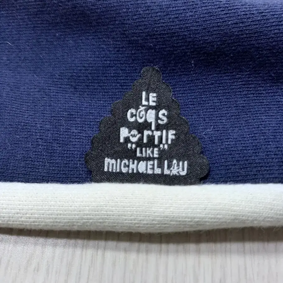 XL105 lecoq Michael Lau 꼴라보 바시티 점퍼 XL-32