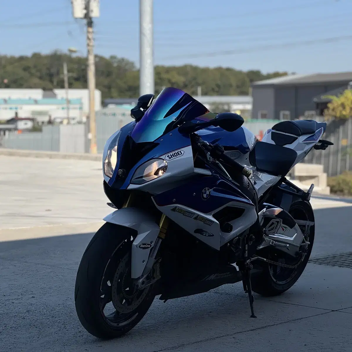 BMW S1000RR 15년 오스틴 레이싱 머플러 구변완료 상태 S급