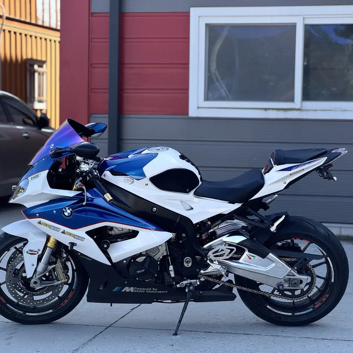 BMW S1000RR 15년 오스틴 레이싱 머플러 구변완료 상태 S급