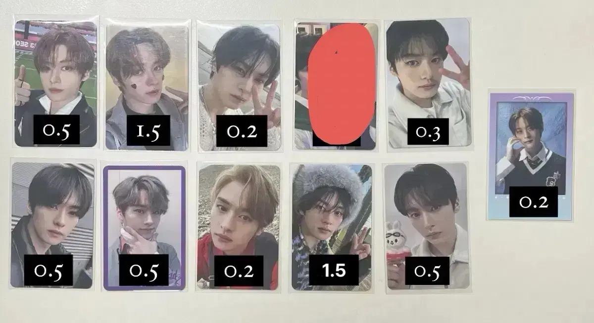 Reno photocard ATE aladin yes24 Magic School Rock pop up pola Miro Noji Leavitt