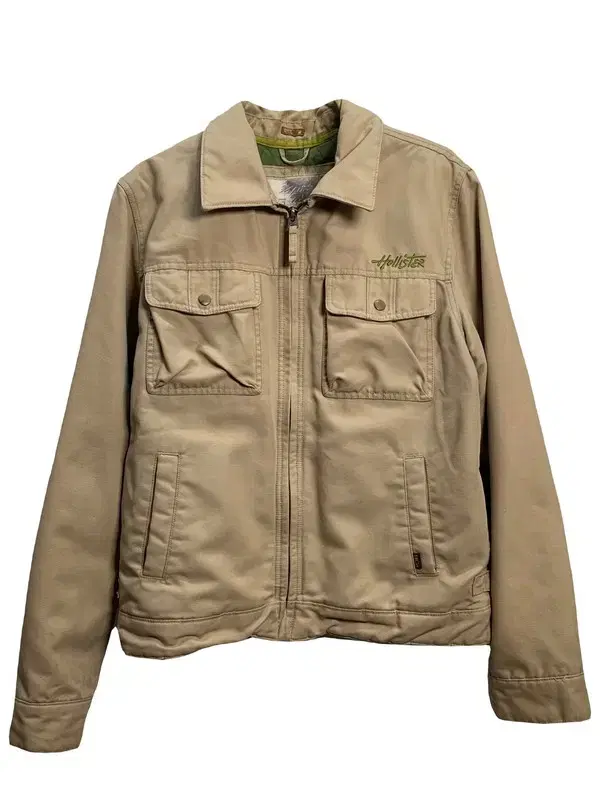 Hollister beige jacket M