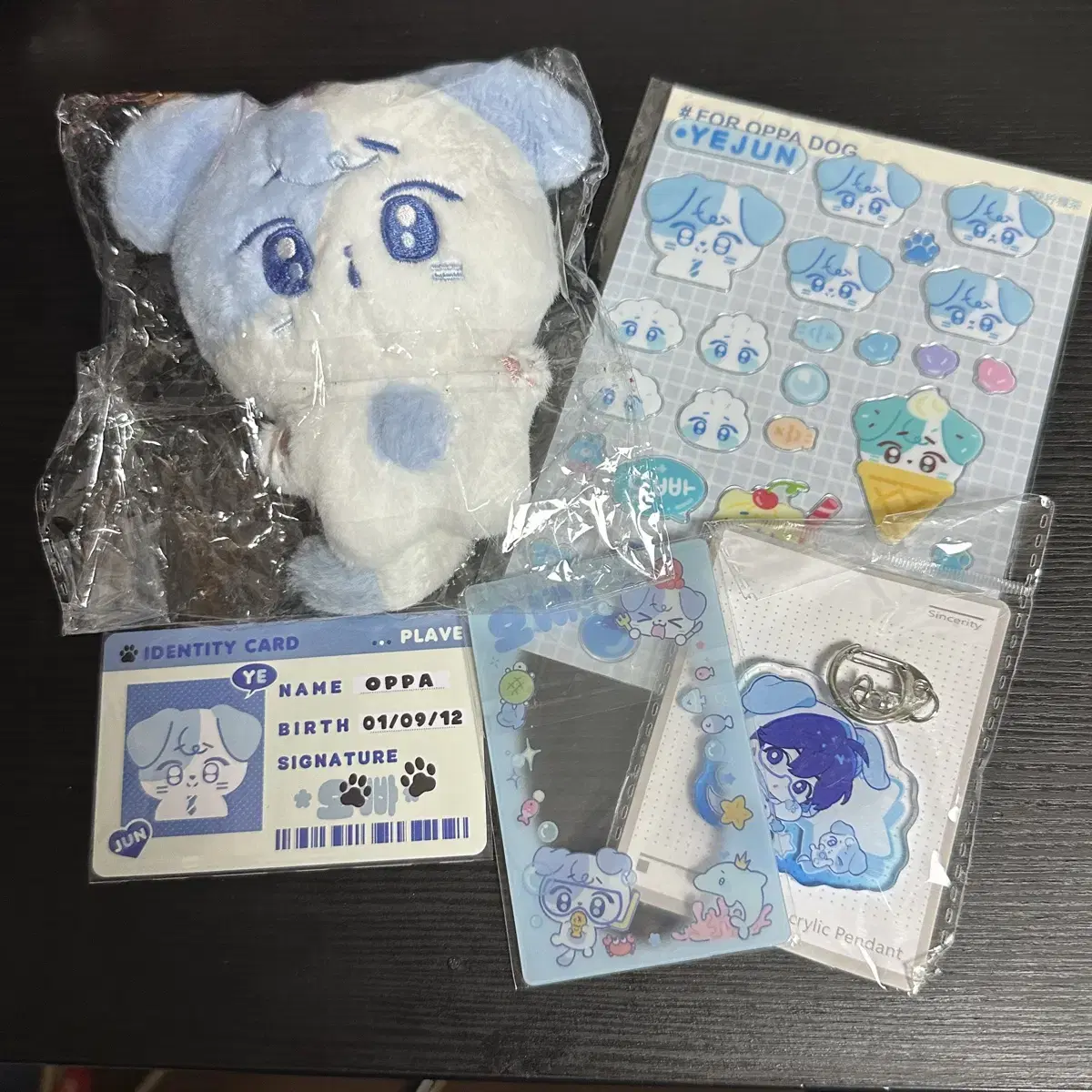 plave somyi doll doll nam yejun plave brother dog full set wts