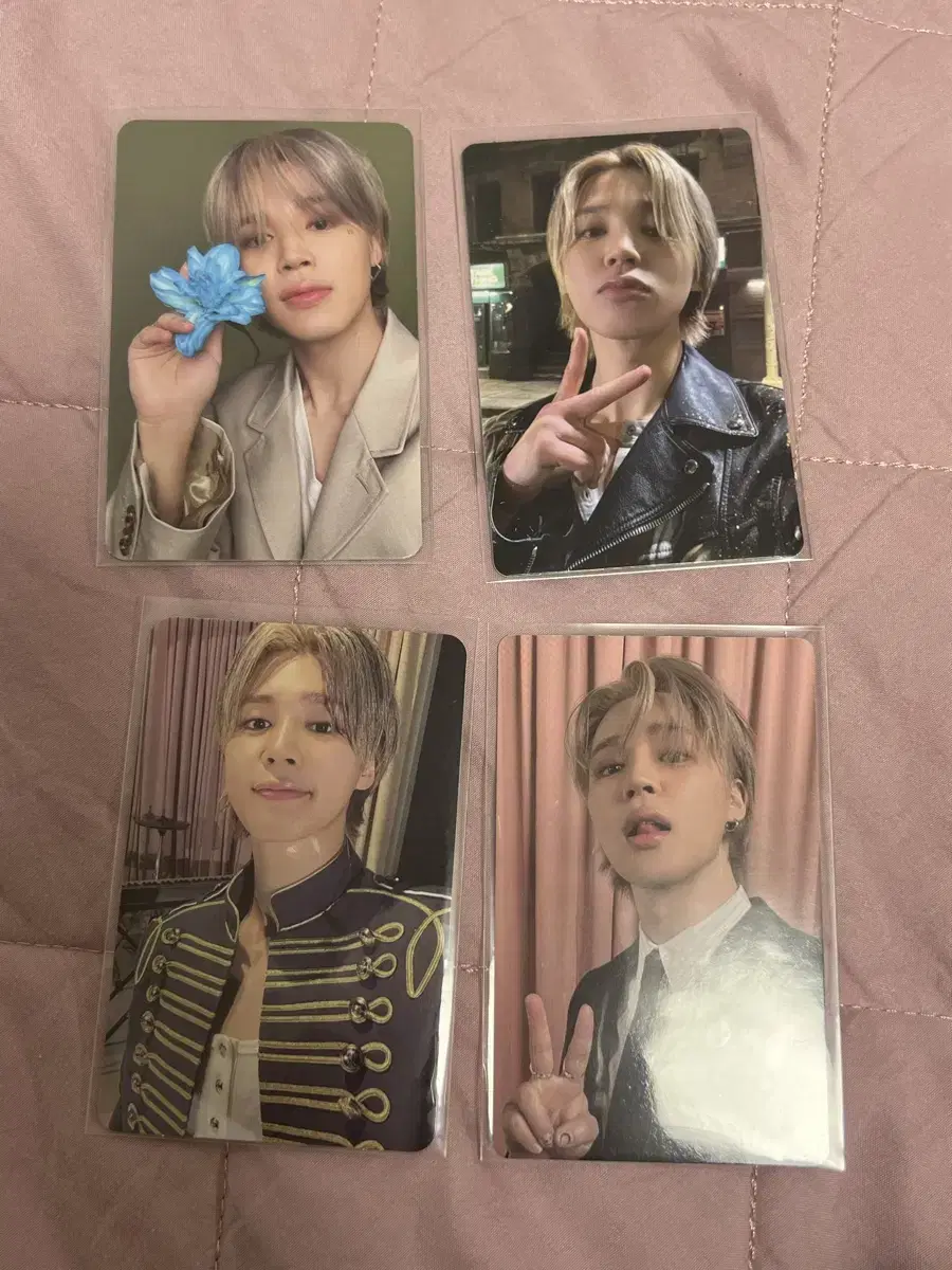 bangtan jimin mu album pop up photocard