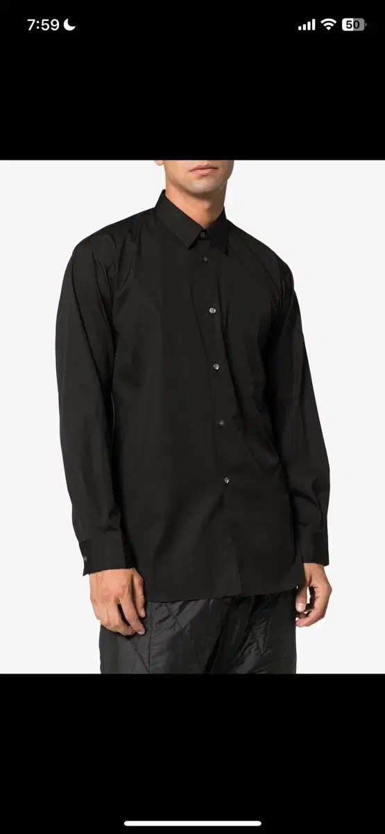 Comme des Garçons Shirt Zip Shirt