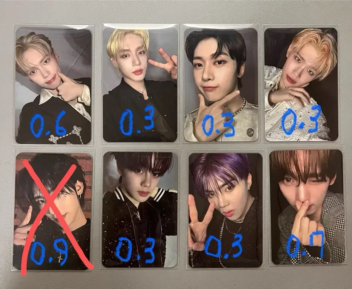 Zerobaseone zb1 photocard wts GS25