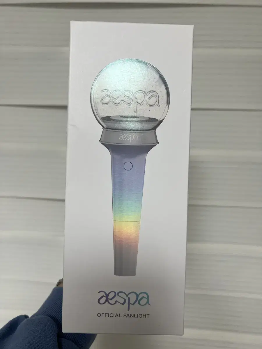 aespa lightstick will transfer wts