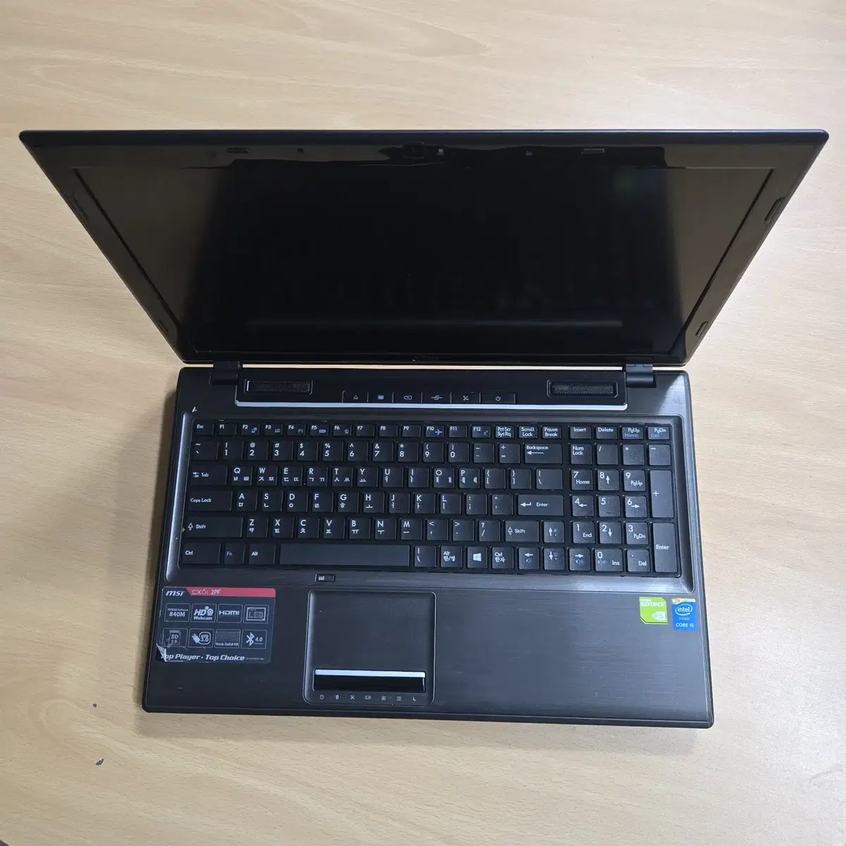 중고 MSI CX61 노트북