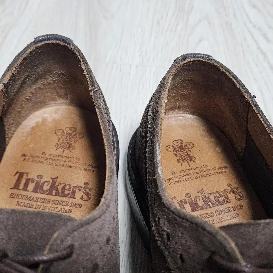 [UK6.5] 트리커즈 trickers 리차드 스웨이드 언라이닝