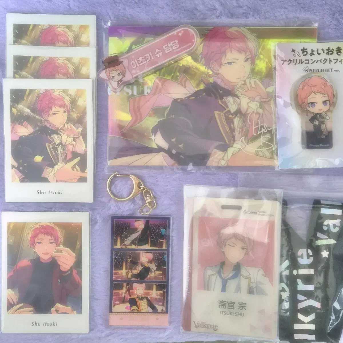 Ensemble Stars Ensemble Stars Ituki Tsuki Shurezon zuu bulk sell Pasha Acrylic Korotto Temple Certificate