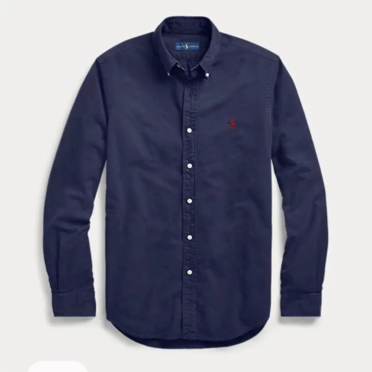 [New/Classic Fit] Polo Garment Dye Navy M