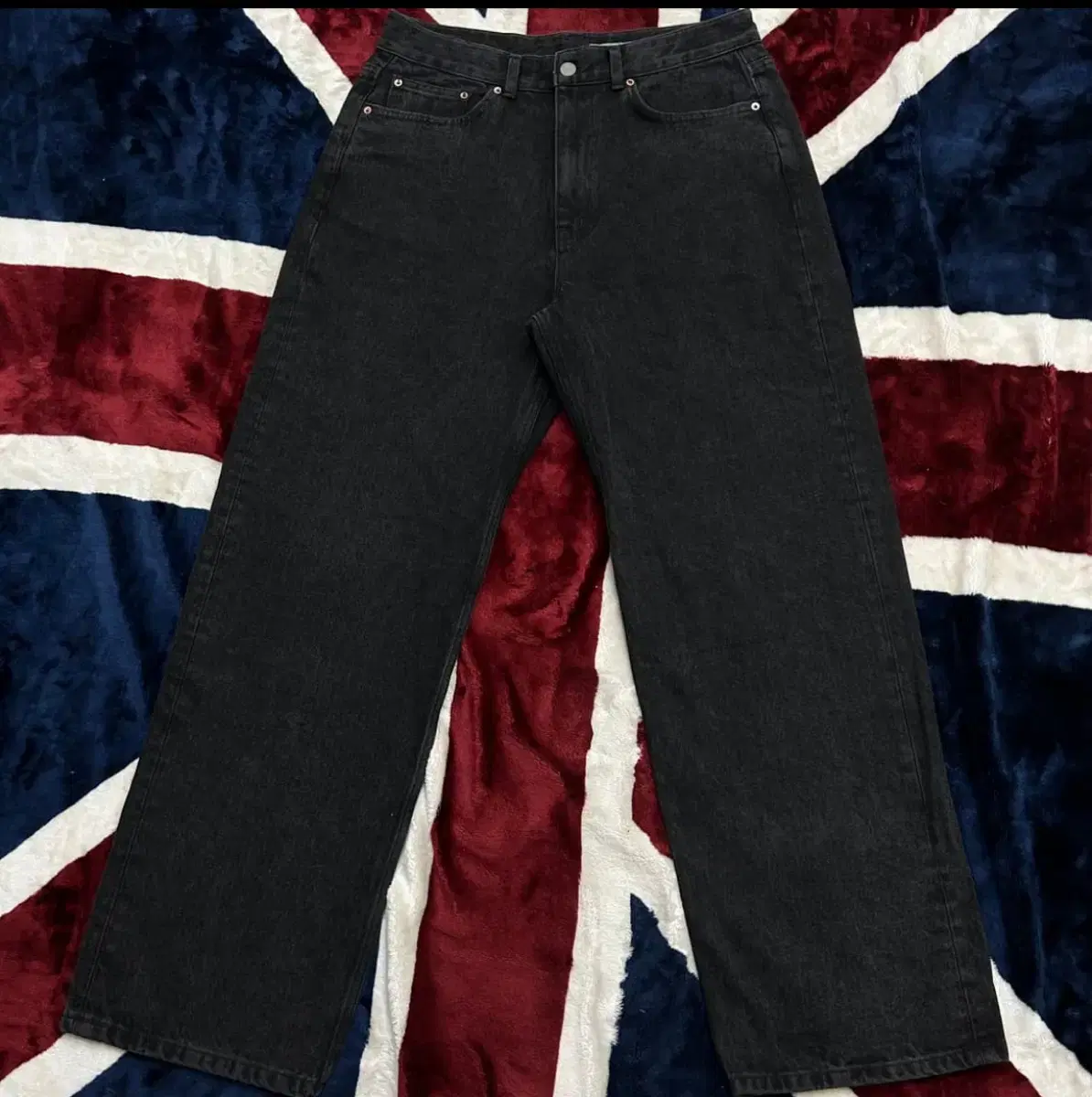 Thomasmore Wide Black Jeans L