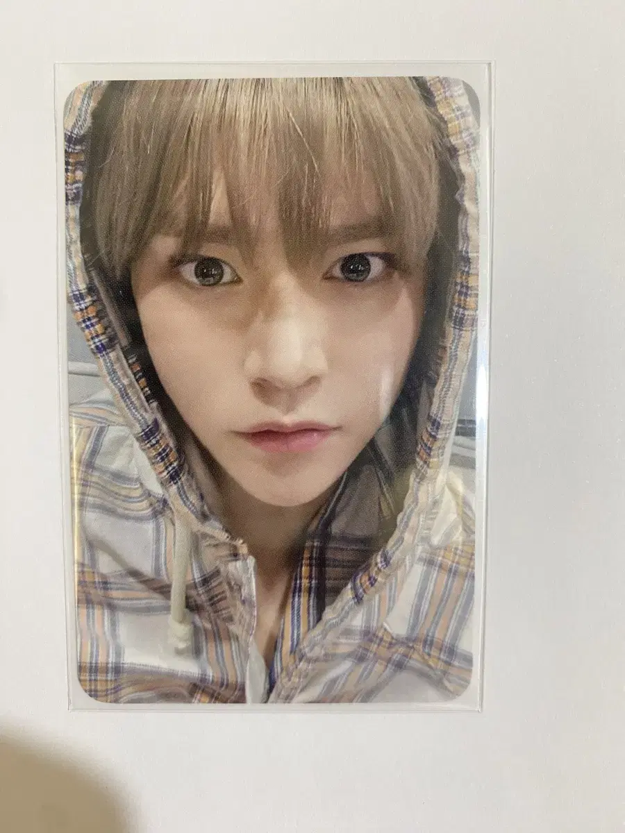 Rize eunseok with muu unreleased photocard