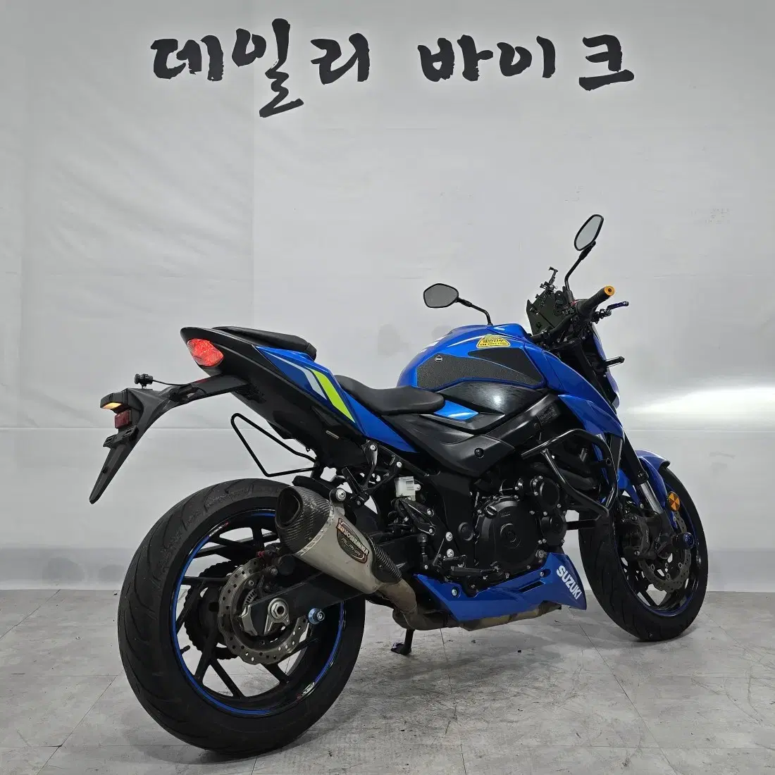 부산 19년식 스즈키 gsx-s750 블루 부산창원김해양산울산서울대구천안