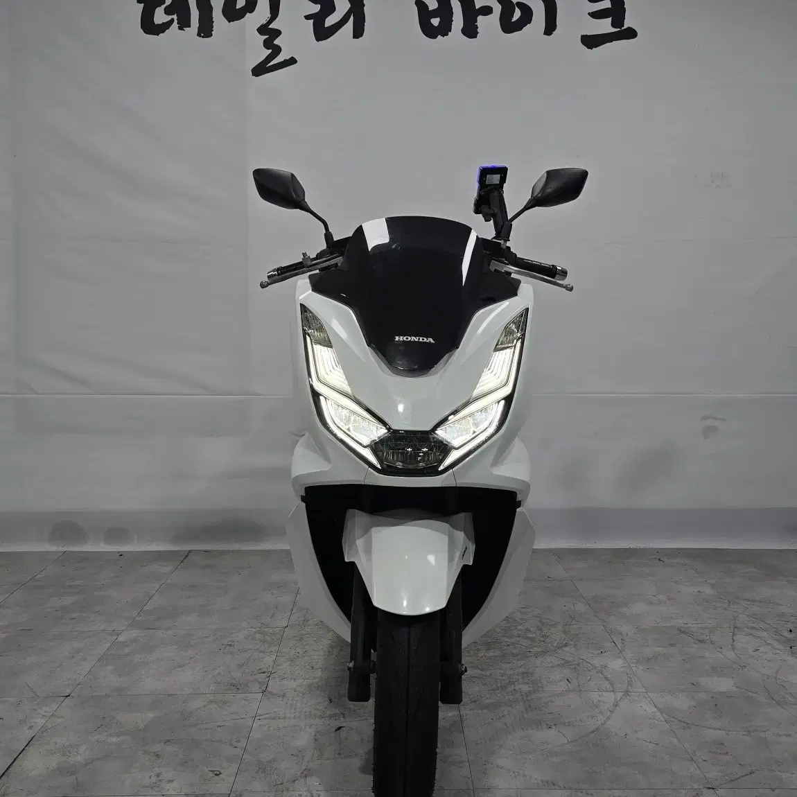 부산 23년식 혼다 pcx125 abs 화이트 부산창원김해양산울산대구광주