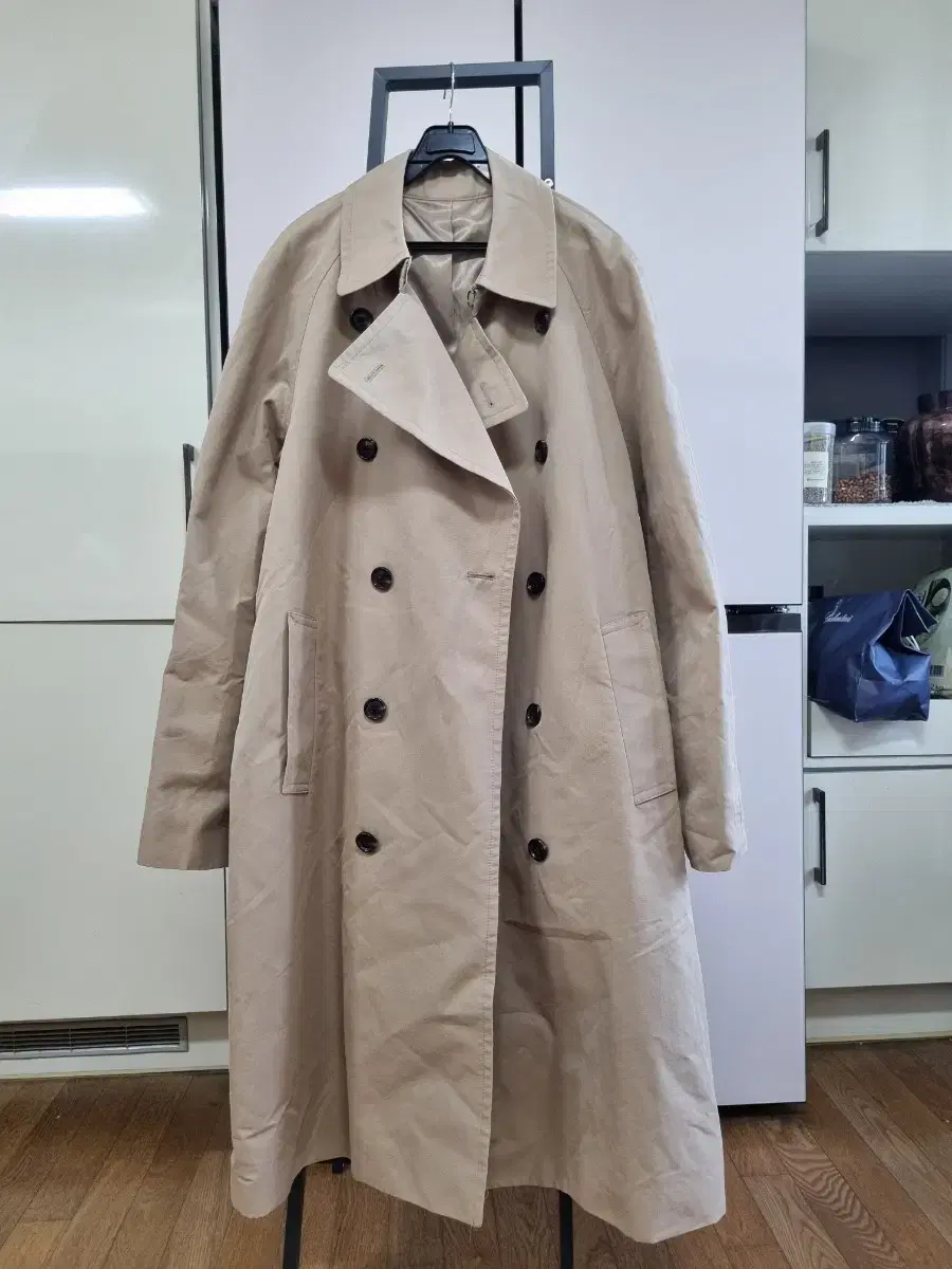 Giordano Long Double Trench Coat 105