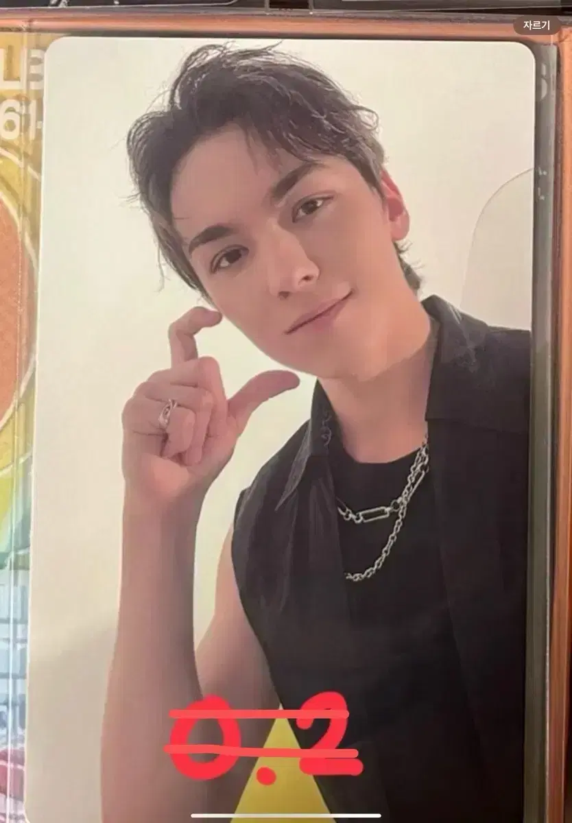 Seventeen vernon Mini 12집 weverse Fansa Entry pre-order benefit photocard WTS