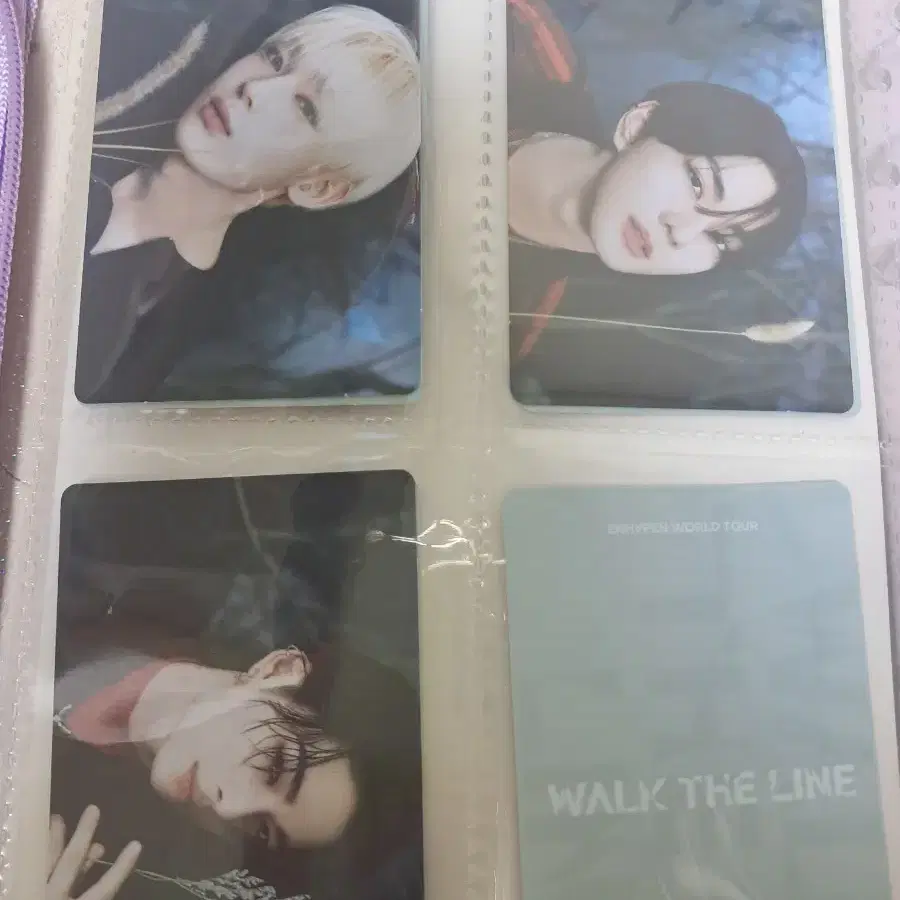 엔하이픈 WALK THE LINE 포토카드 특전