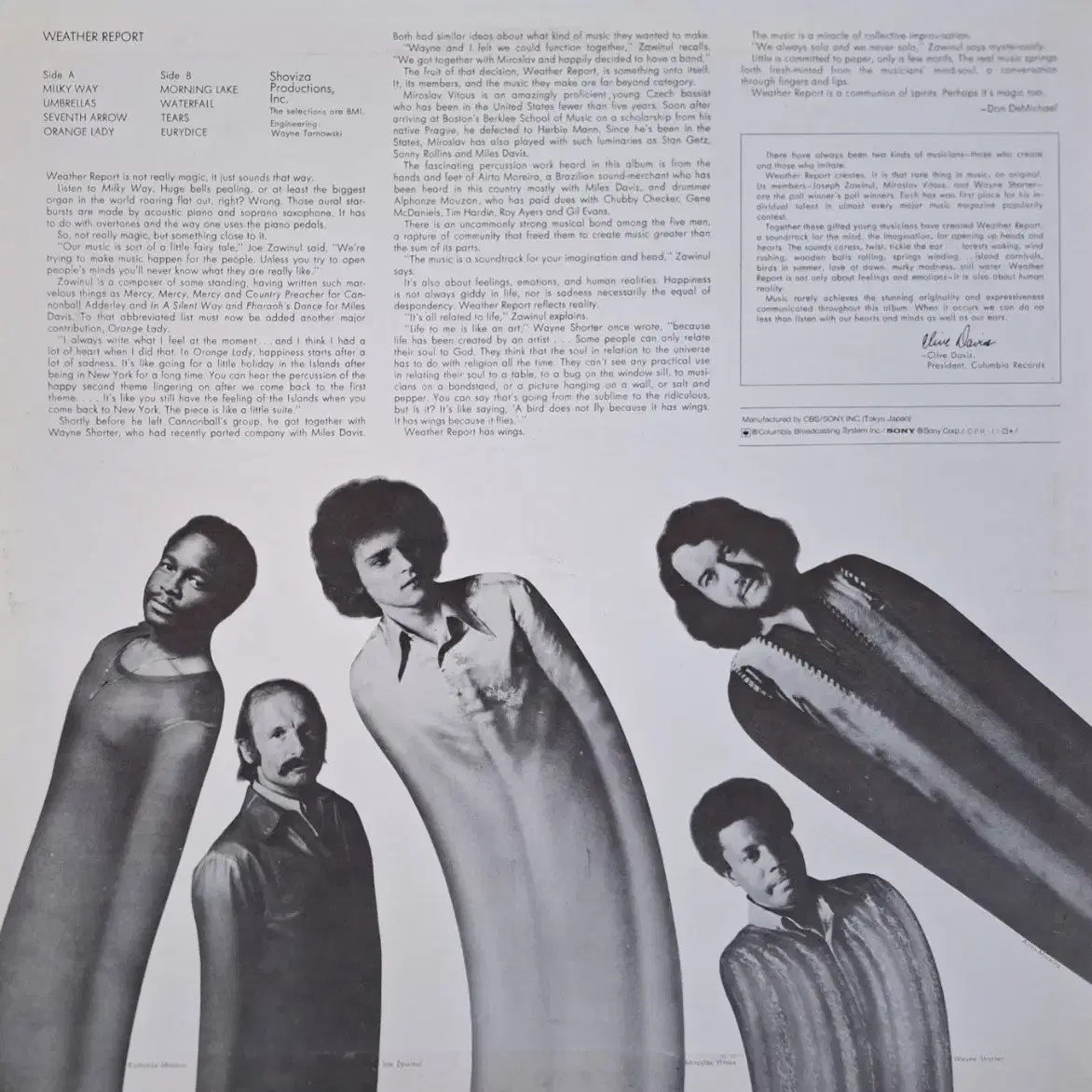 수입반/Jazz/Weather Report LP