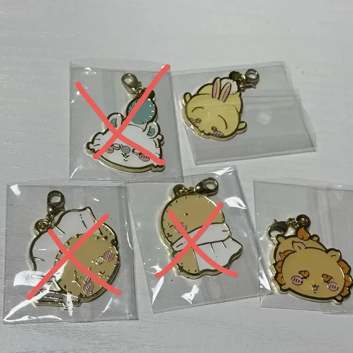 Chiikawa Metal Keyring