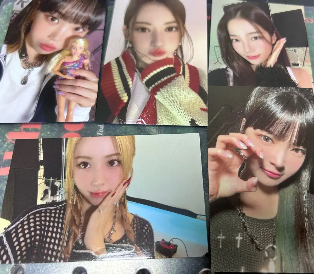 I sell 5 copies of le sserafim FEARNADA photocard 