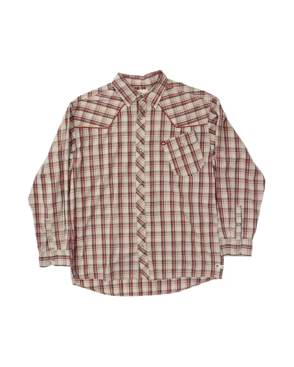 Vintage Quicksilver Red Check Western Shirt