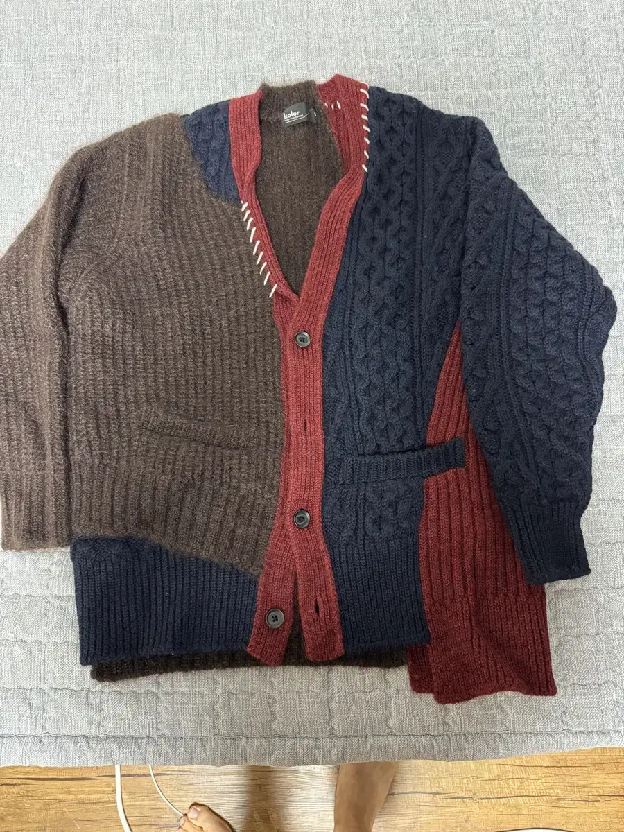 kolor Color Cardigan