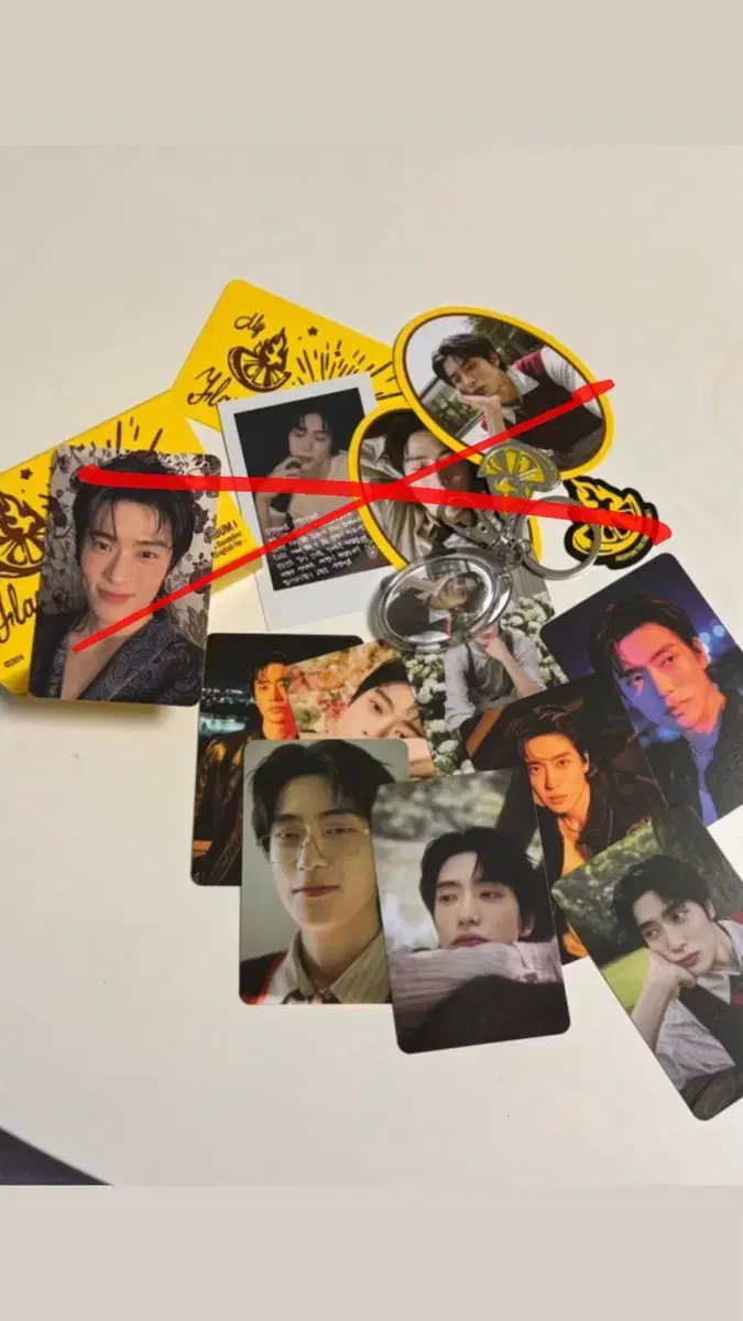 NCT 127 Jaehyun Jung Hot Lemon J keyring album photocard Bulk