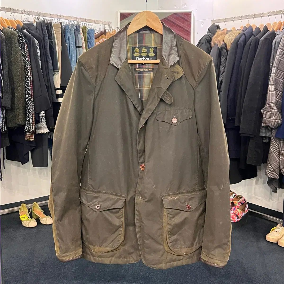 [Tacko] [L] Barbour Beacon Sport Wax Jacket