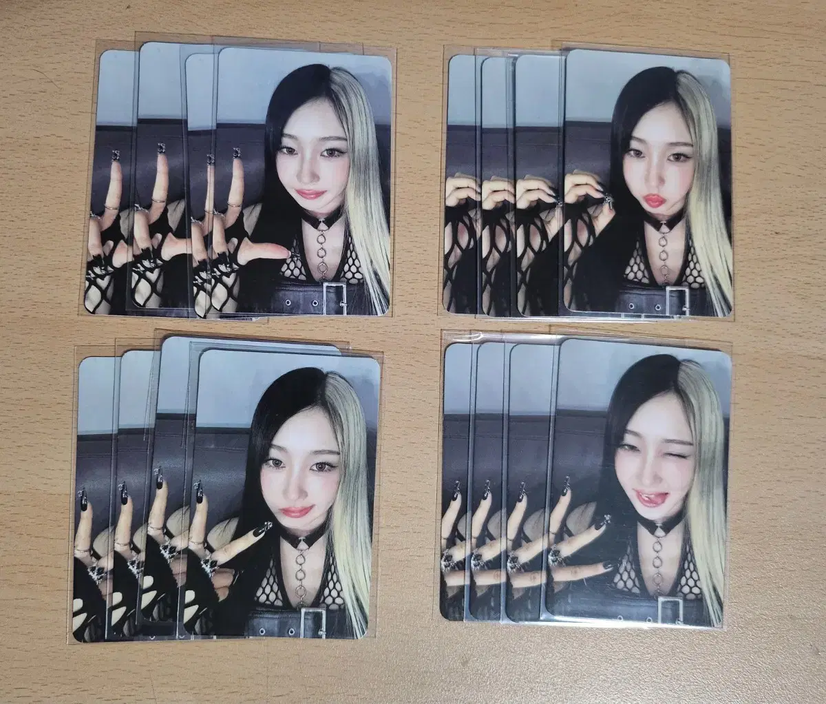 Aespa giselle Armageddon pop up 50k photocard set Aespa Giselle