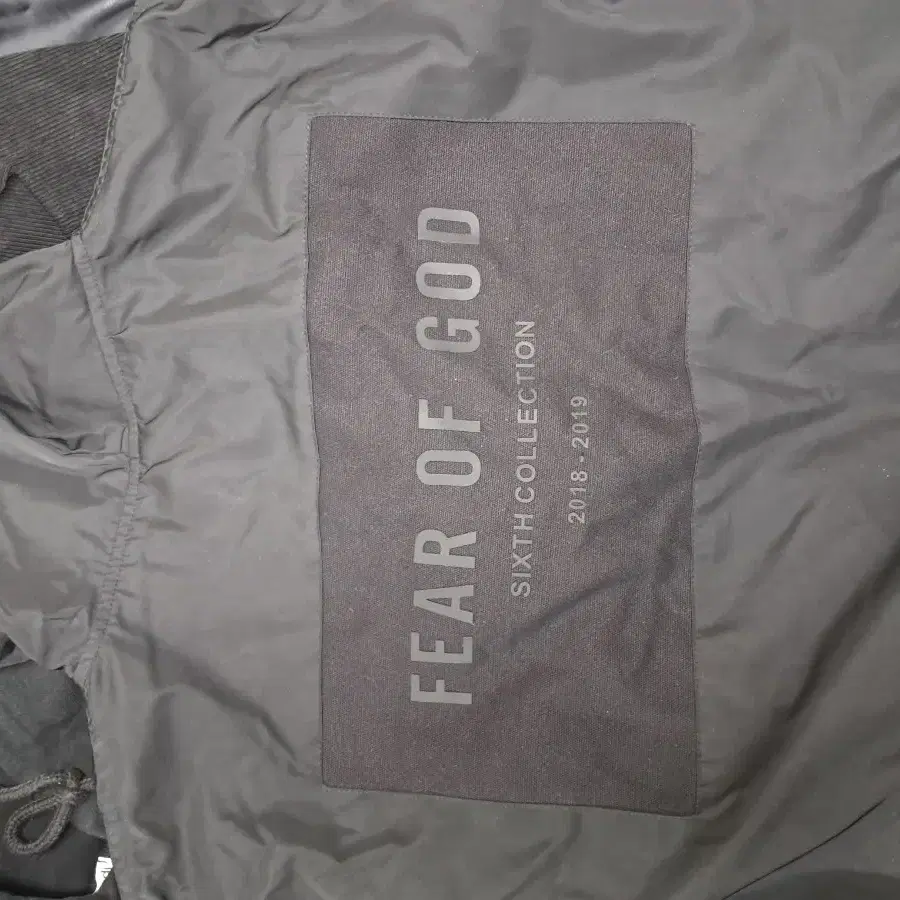 Fear of God 나일론 후드집업 자켓