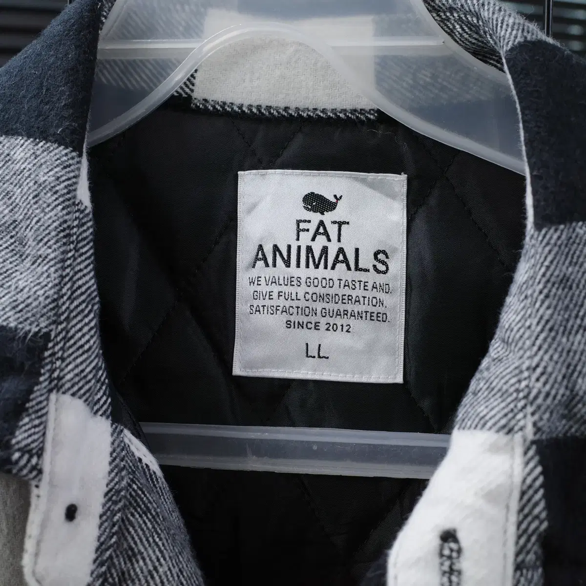 FAT ANIMALS 체크 자켓,