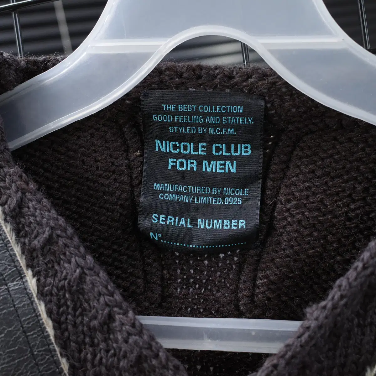 NICOLE CLUB FOR MEN 니트,