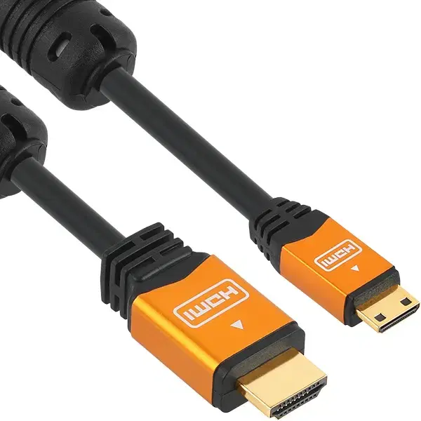 HDMI 2.0 to 미니 HDMI 2.0 메탈 변환 케이블 0.5m