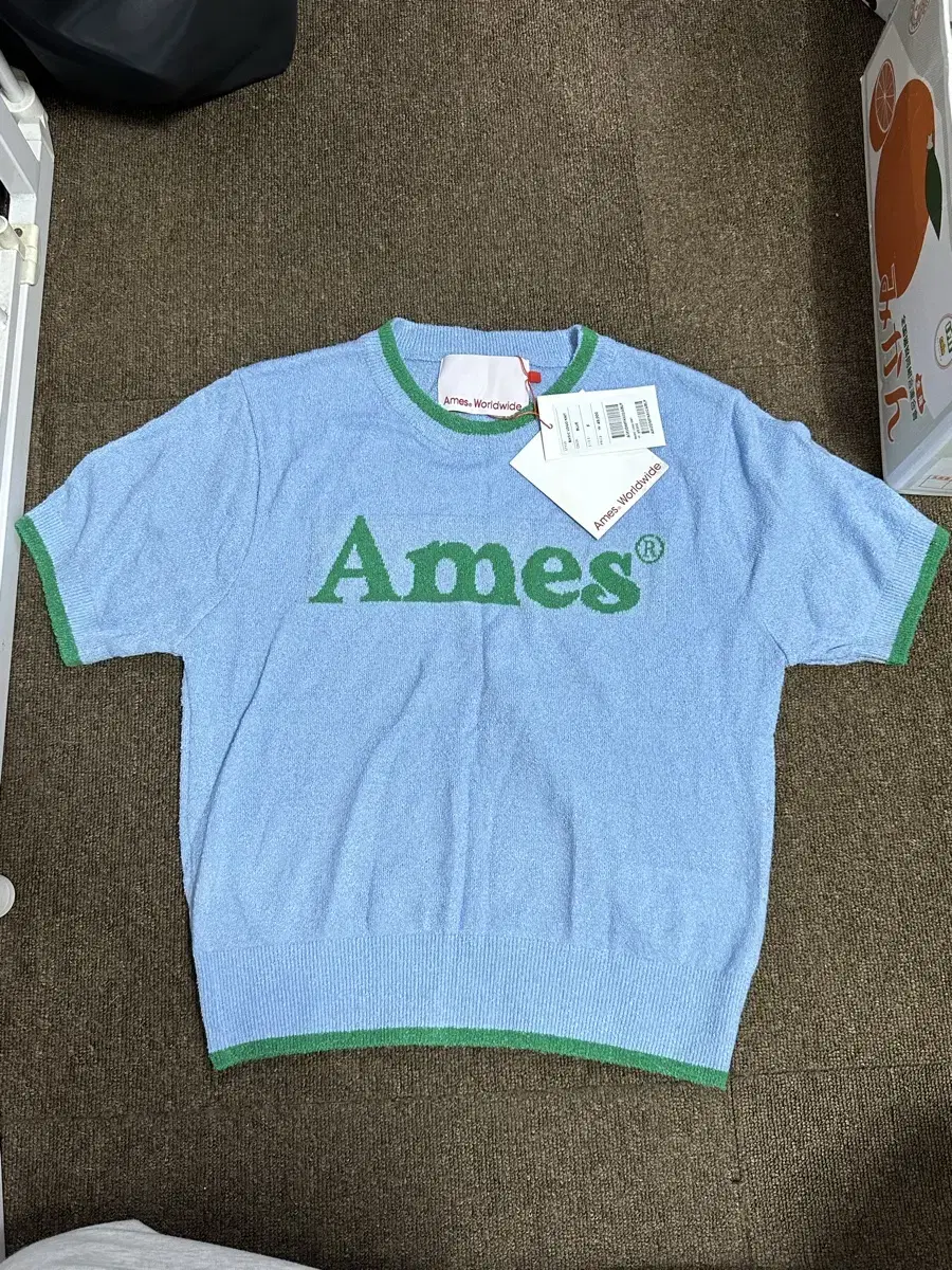 Ames 아메스 반팔 니트