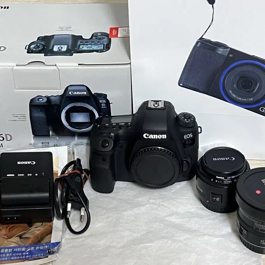 캐논 6D mark2 육두막+50mm 단렌즈