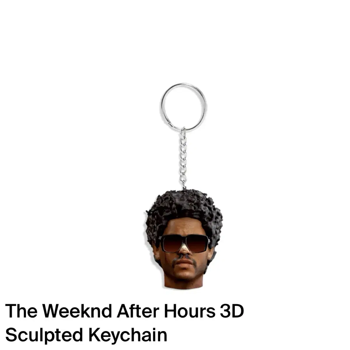 새상품)The Weeknd 더 위켄드 한정판 머천 키링 위캔드 키체인