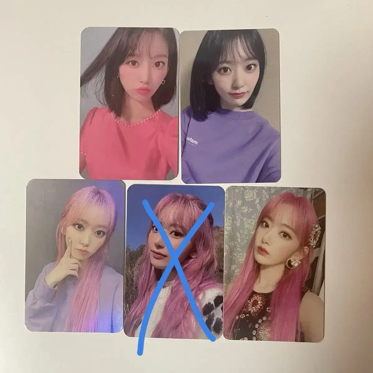 Miyawaki sakura eunbi yuri hyewon minjoo kim chaewon ahn yujin WTS Photo Card