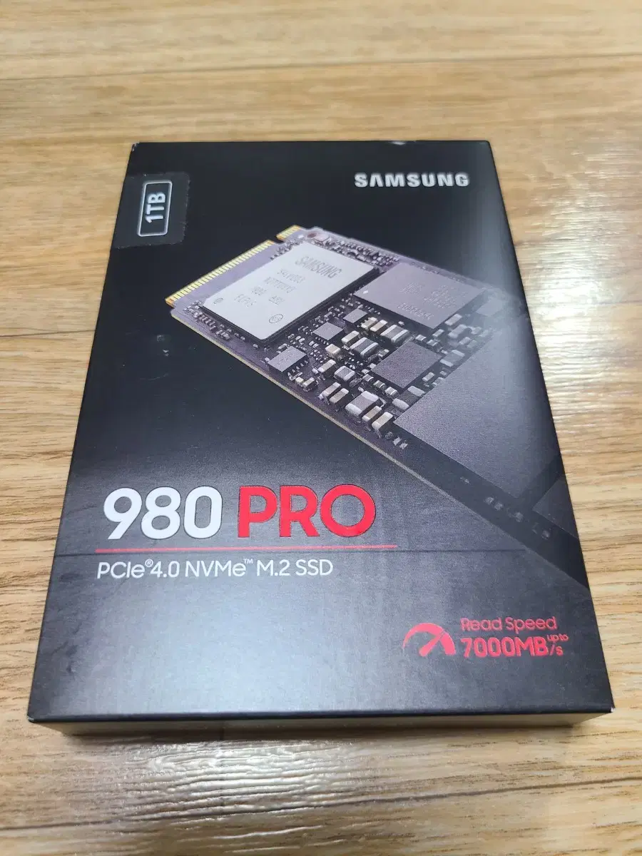 삼성전자 980 pro m.2 nvme 1TB 미개봉 판매합니다.