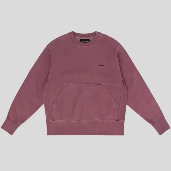 Y.E.S Pig Dyed Sweatshirts Burgundy