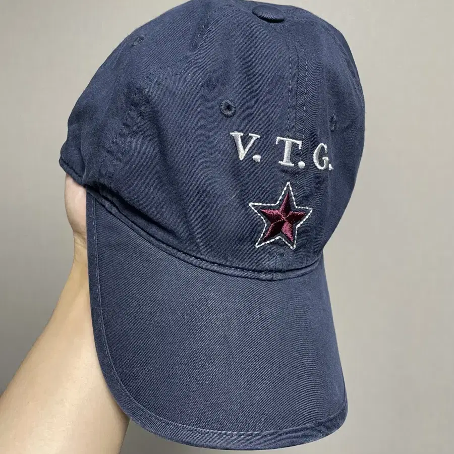 해칭룸 VTG Star Cap Washed Dark Navy