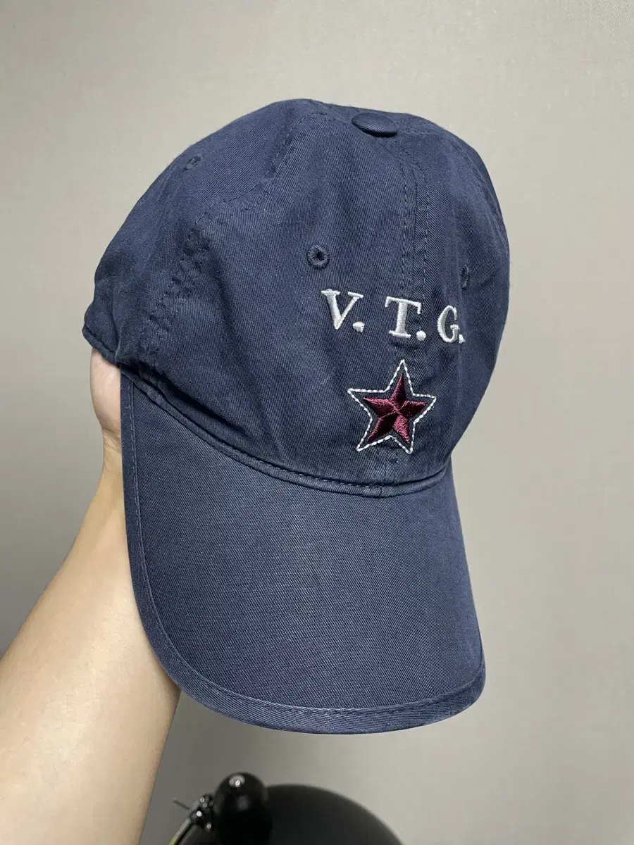 해칭룸 VTG Star Cap Washed Dark Navy