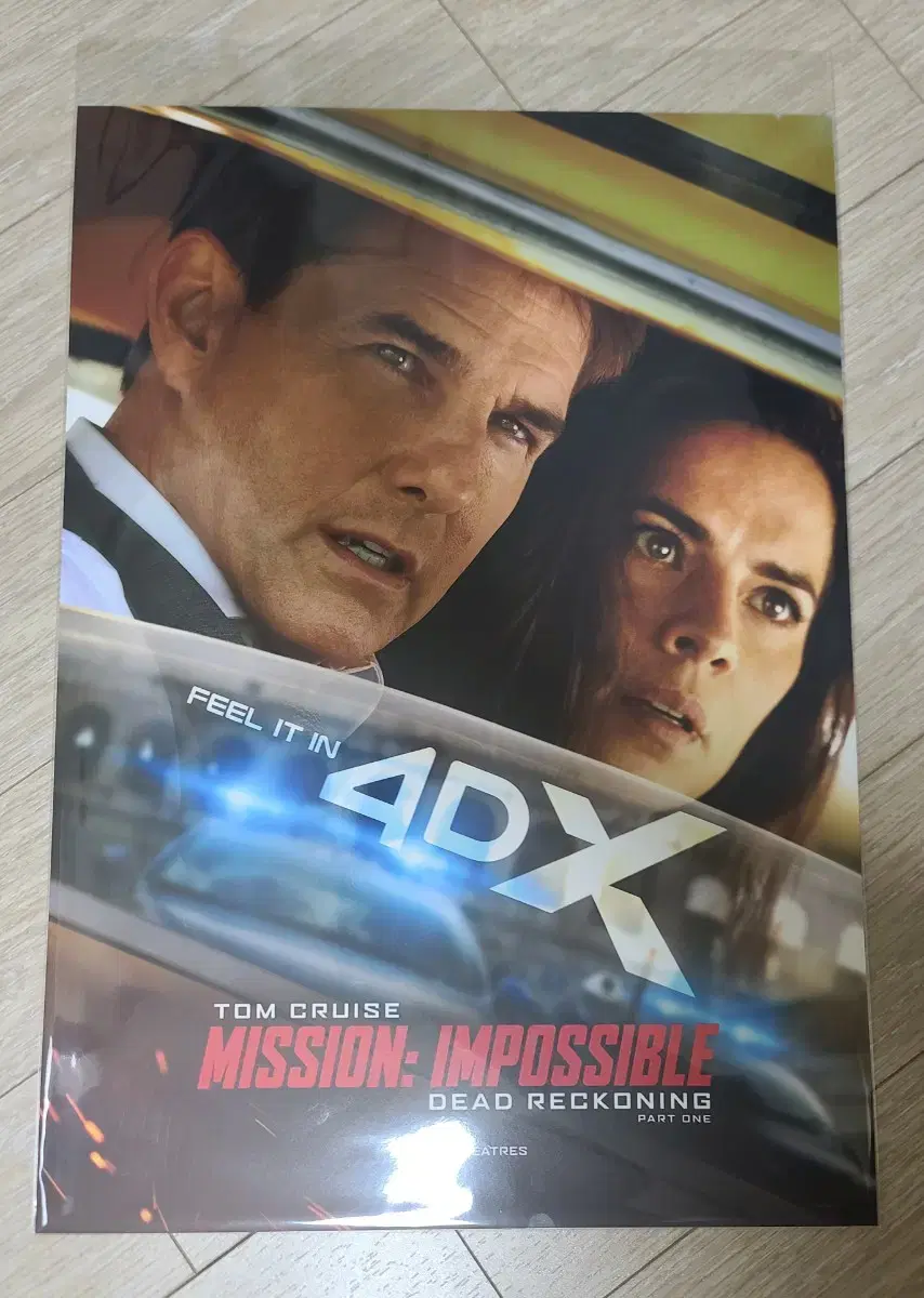 Movies) Mission Impossible: Dead Reckoning poster.