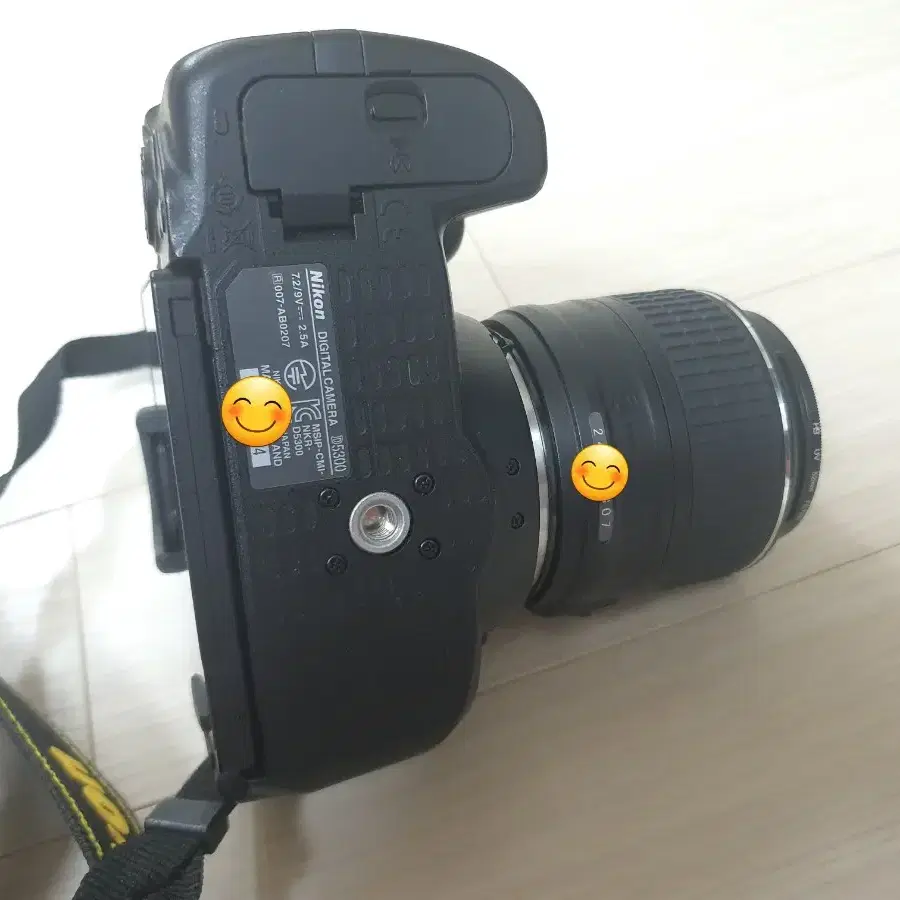 A급 니콘 DSLR 카메라 D5300 과 18-55VR 렌즈 세트