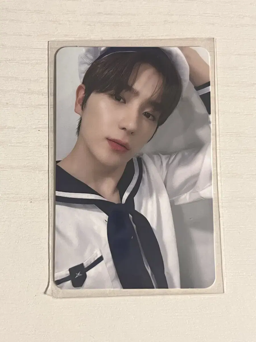 The Boyz hyunjae Marine Look photocard unreleased photocard WTS