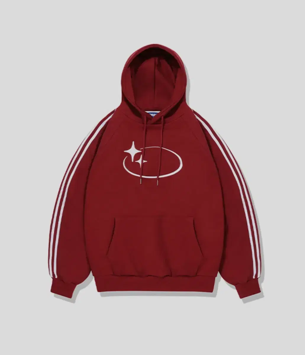 Big Star Hoodie Burgundy