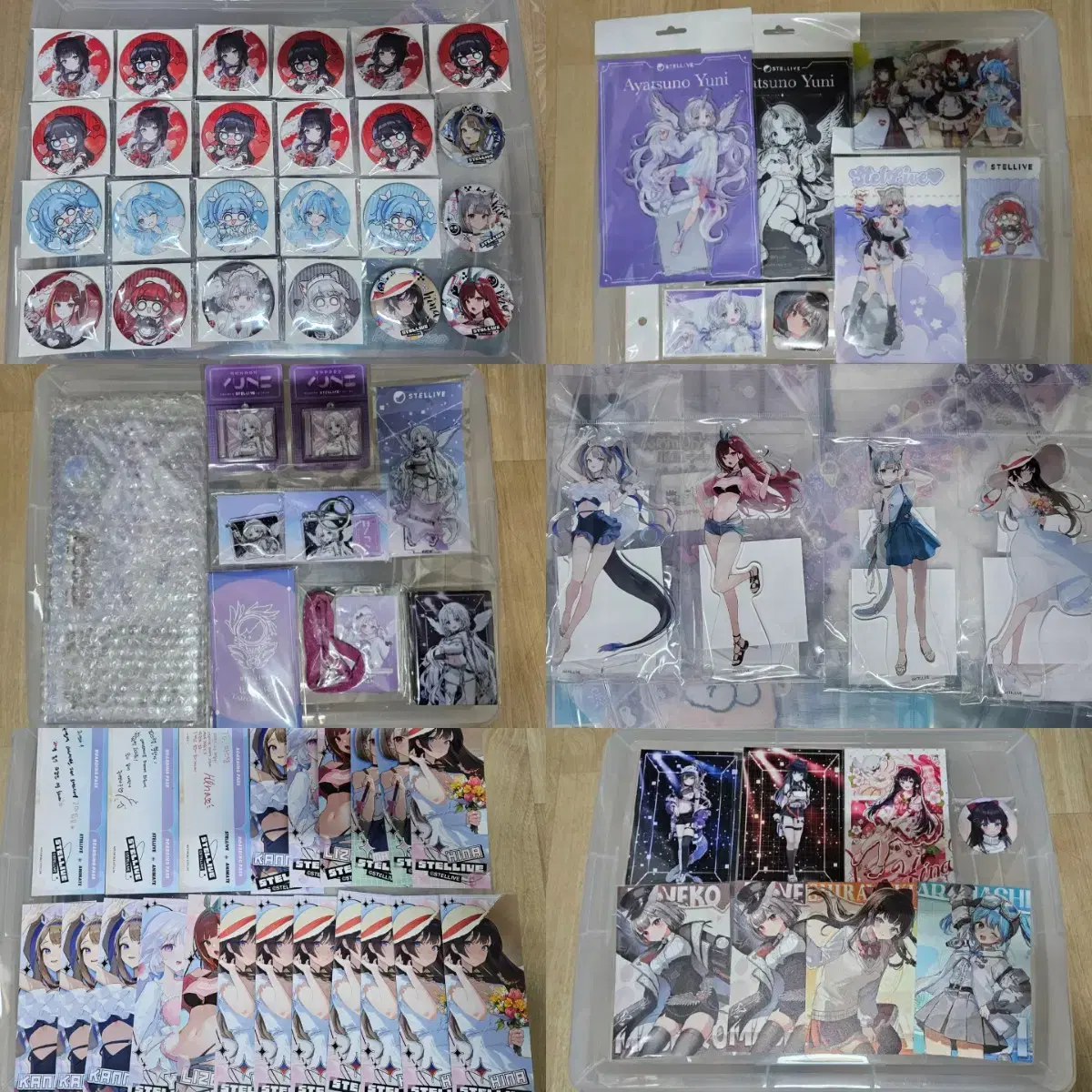 Sell / Stellive Uni, Kanna, Liese, Mashiro, hina acrylic