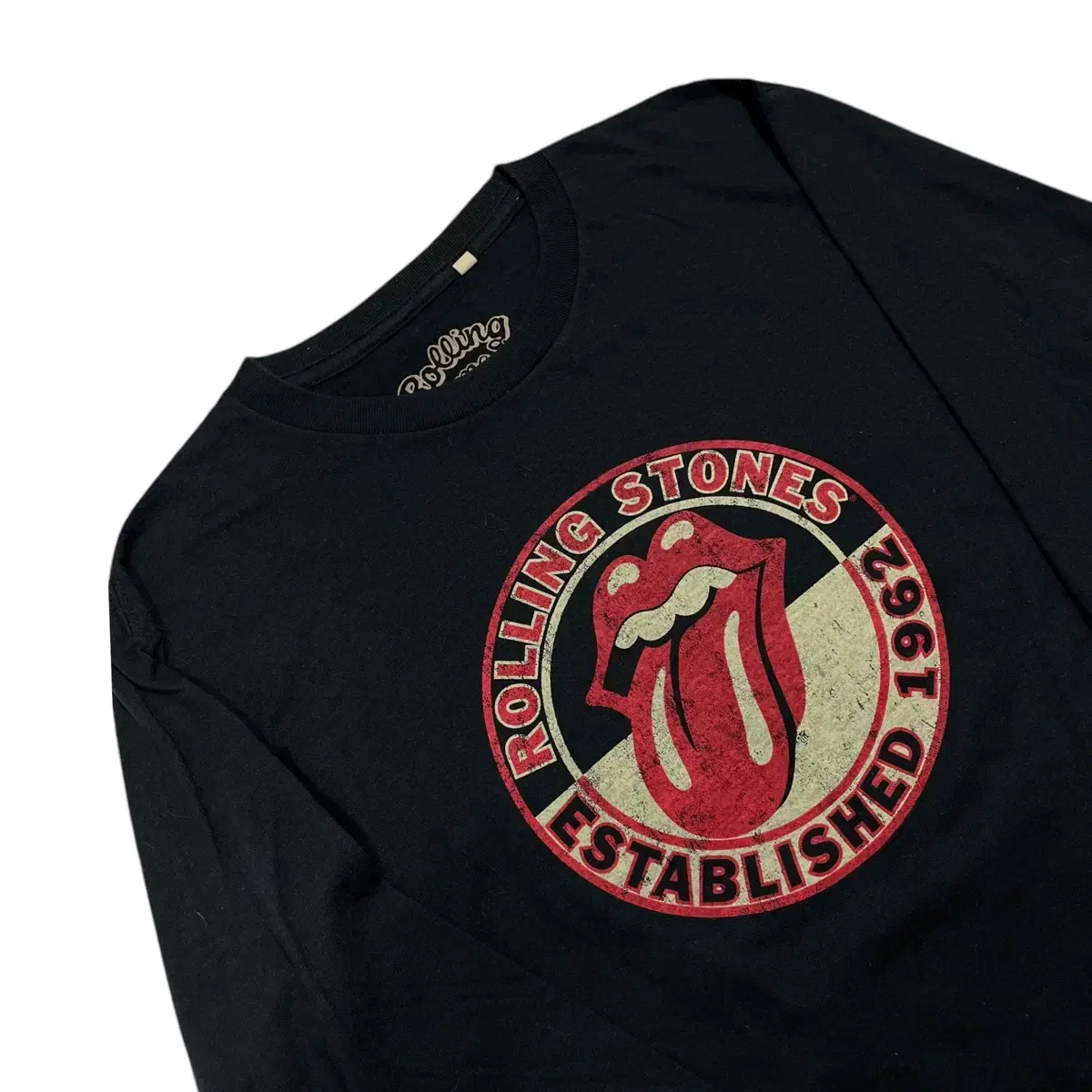 Rolling Stones 2011s cignature Logo Dark Long Sleeve