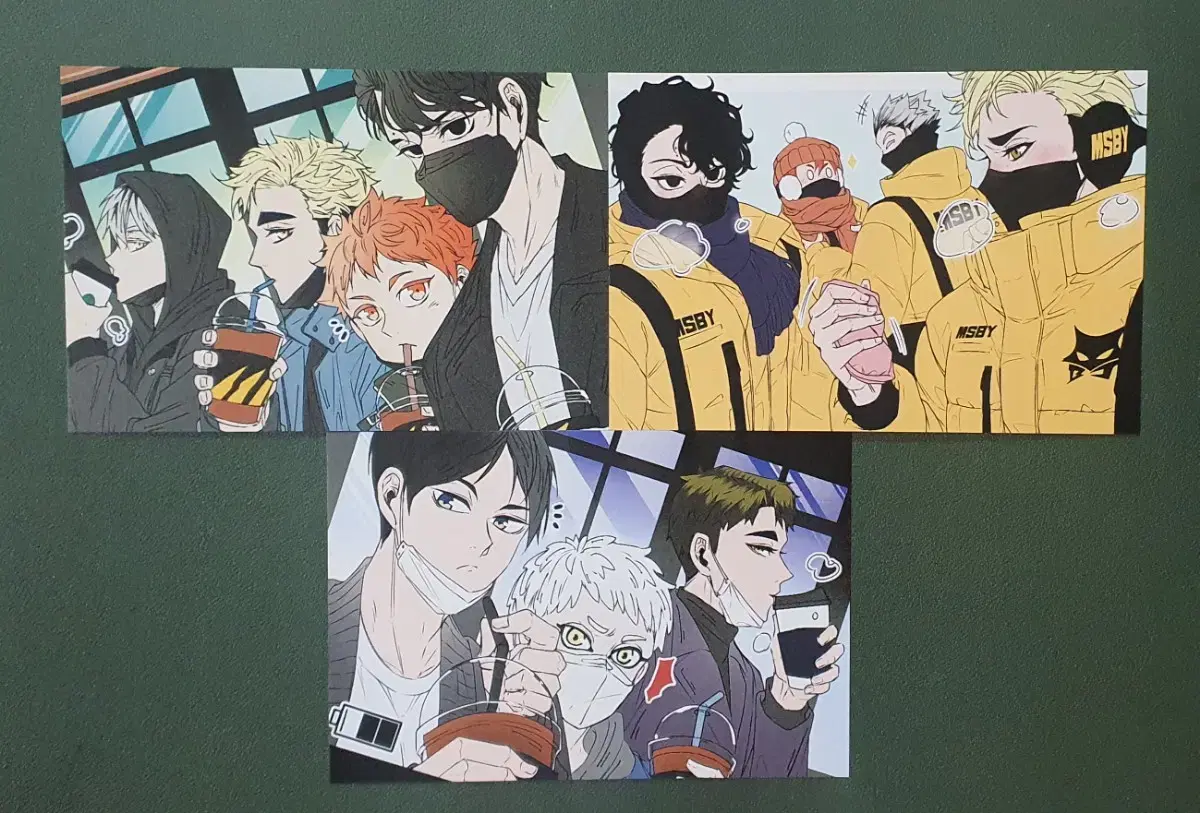 Haikyuu aka Pikenim Black Jackal, Adlers Unofficial Postcard