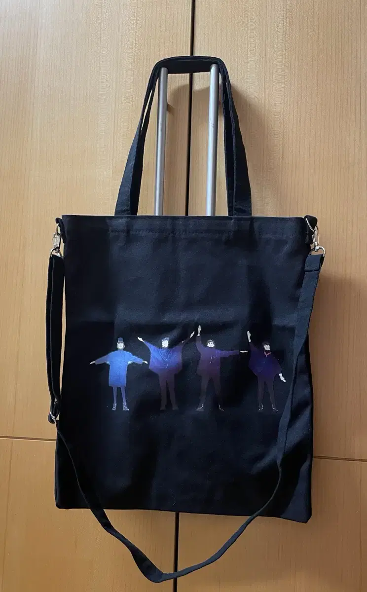 New Products) Black Eco Bag Canvas Bag Cross Bag Shoulder Bag